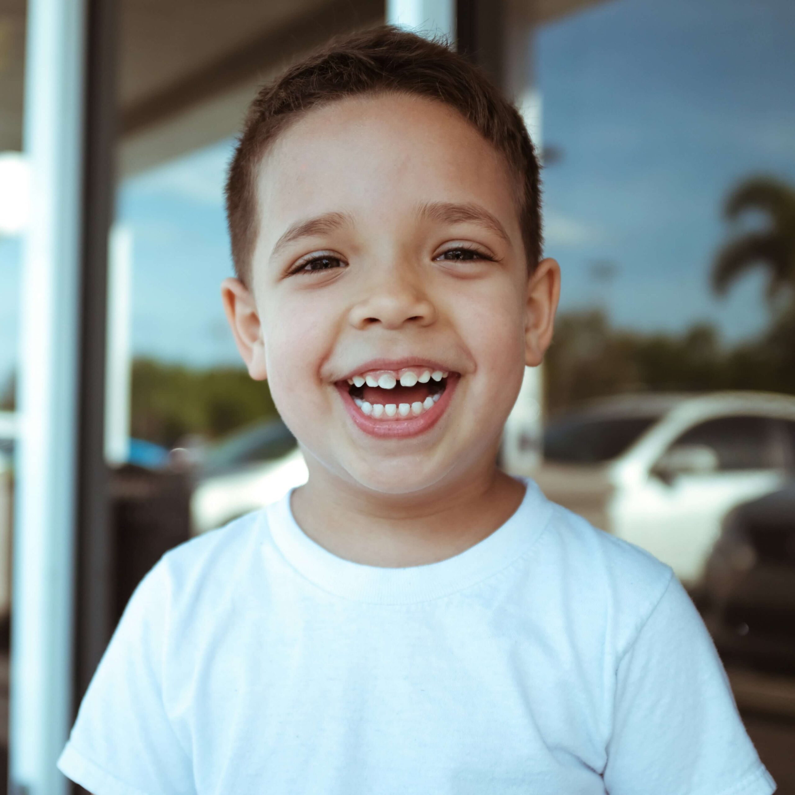 smiling boy