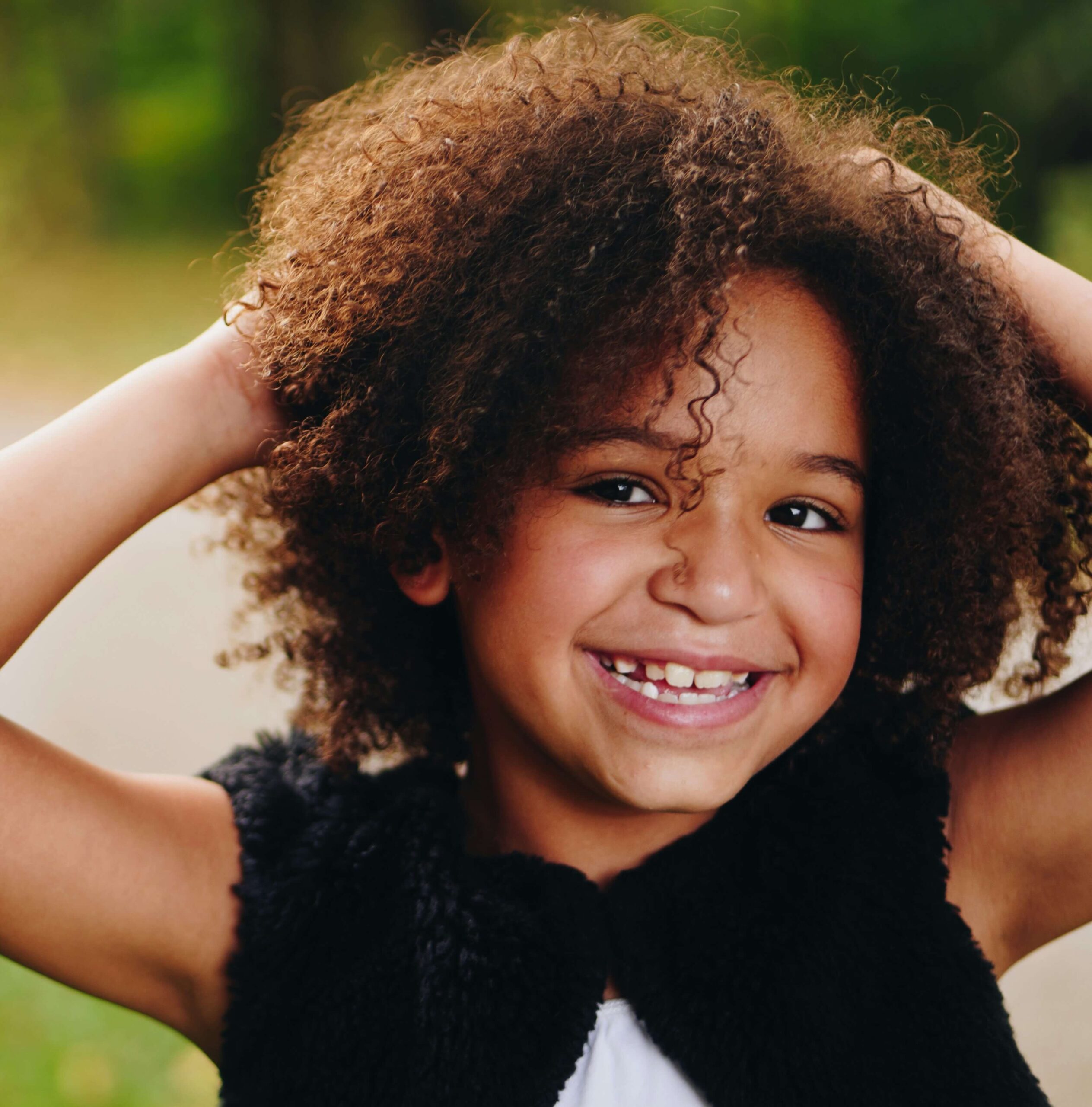 smiling girl